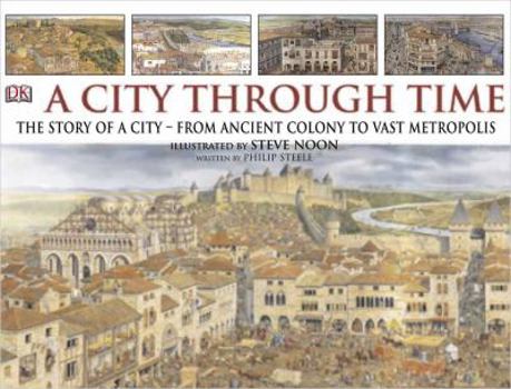 Hardcover A City Through Time Book