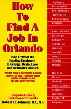 Paperback How to Find a Job in Orlando Book