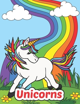 Paperback Unicorns: Coloring Book For Kids Ages 4-8 Book