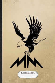 Notebook: Lined Notebook For Wild Seabird Eagle. Funny Ruled Journal For Animal Nature Lover. Unique Student Teacher Blank Composition/ Planner Great For Home School Office Writing