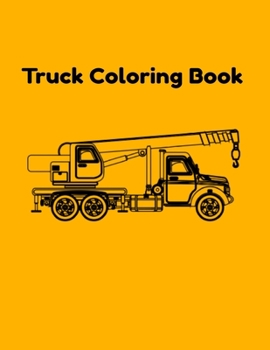 Paperback Truck coloring book