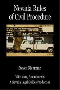 Paperback Nevada Rules of Civil Procedure Book