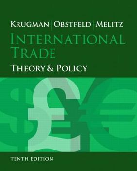 Paperback International Trade: Theory and Policy Book