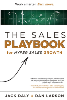 Hardcover The Sales Playbook: For Hyper Sales Growth Book