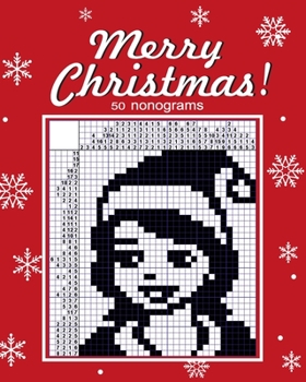 Paperback Merry Christmas! nonograms. Book
