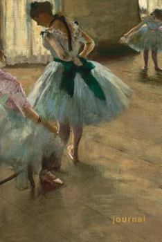 Paperback Journal Degas The Dance Lesson: 175-Page Art Journal Diary Book