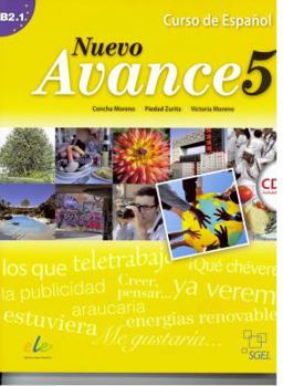 Paperback Nuevo Avance 5 alumno + CD [Spanish] Book