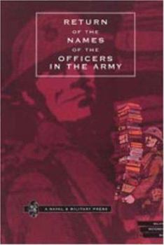 Paperback RETURN OF THE NAMES OF THE OFFICERS IN THE ARMY Who receive PENSIONS for the loss of Limbs, or for wounds etc. Book