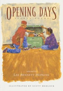 Hardcover Opening Days: Sports Poems Book