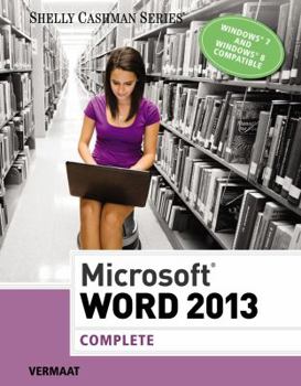 Paperback Microsoft Word 2013: Complete Book