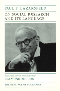 Paperback On Social Research and Its Language Book