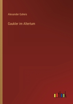 Paperback Gaukler im Altertum [German] Book