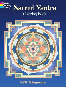 Paperback Sacred Yantra Coloring Book