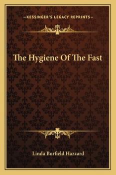 Paperback The Hygiene Of The Fast Book