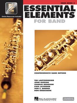 Paperback Essential Elements for Band - Book 2 with Eei: Oboe (Book/Online Audio) Book