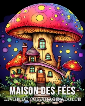 Livre de Coloriage Adulte Maison des Fées: 50 Illustrations Uniques et Magiques (French Edition)