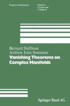 Paperback Vanishing Theorems on Complex Manifolds Book