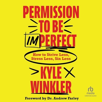 Audio CD Permission to Be Imperfect: How to Strive Less, Stress Less, Sin Less Book