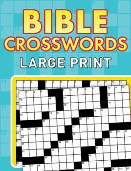 Paperback Bible Crosswords: Large Print [Large Print] Book