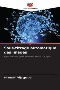 Paperback Sous-titrage automatique des images [French] Book