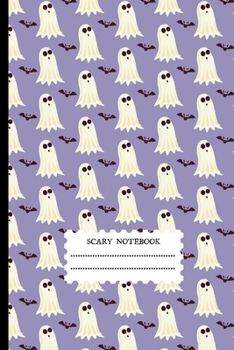 Scary Notebook: Halloween Notebook Journal Diary Lined Paper ( 6 x 9 ) 120 pages (Creepy series)