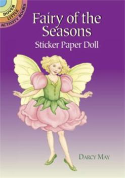 Paperback Fairy of the Seasons Sticker Paper Doll Book