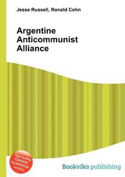 Paperback Argentine Anticommunist Alliance Book