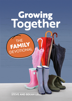 Paperback Growing Together: The Family Devotional Book