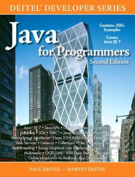 Paperback Java for Programmers Book