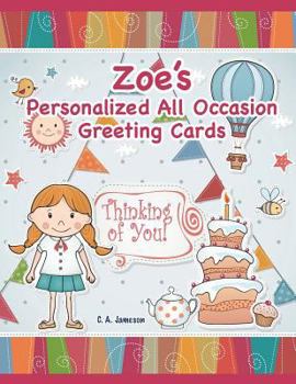 Paperback Zoe's Personalized All Occasion Greeting Cards Book