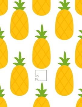 Note: Fruit Journal and notebook for teen girls  : Cute gift for Women and Girls | 8.5 x 11 – 110 College-ruled - Journal, Notebook, Diary, Composition Book (Pine-apple Line Journal)