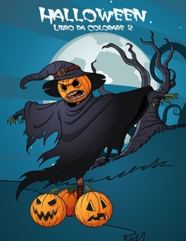 Paperback Halloween Libro da Colorare 2 [Italian] Book