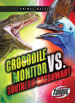 Paperback Crocodile Monitor vs. Southern Cassowary Book