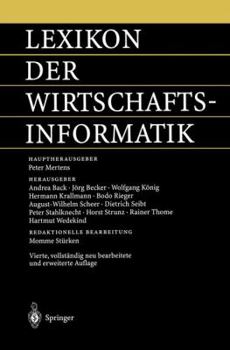 Paperback Lexikon Der Wirtschaftsinformatik [German] Book