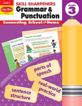 Paperback Skill Sharpeners: Grammar & Punctuation, Grade 3 Workbook Book