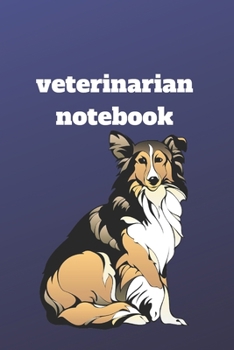 Paperback Veterinarian notebook: Lined Notebook, Journal Diary, Veterinarian Composition Notebook, Blank Lined Journal 120 Pages - Large (6 x 9inches) Book