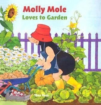 Board book Molly Mole Loves to Garden Book