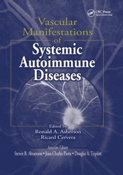 Paperback Vascular Manifestations of Systemic Autoimmune Diseases Book