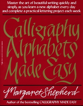 Paperback Calligraphy Alphabets Made Easy Book