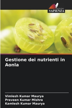 Paperback Gestione dei nutrienti in Aonla [Italian] Book