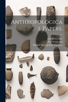 Paperback Anthropological Papers. Book