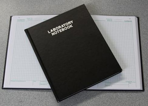 Office Product Scientific Notebook Company, Laboratory Notebook, Black Hardcover 2001HC Recycled paper Book