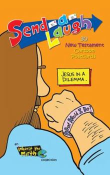 Spiral-bound 30 New Testament Cartoon Postcards Book