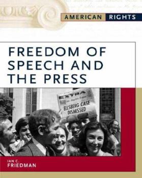 Hardcover Freedom of Speech and the Press Book