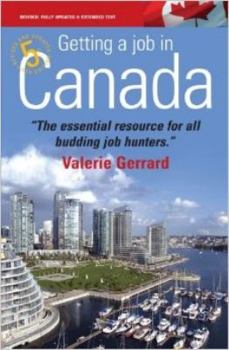 Paperback Getting a Job in Canada Book