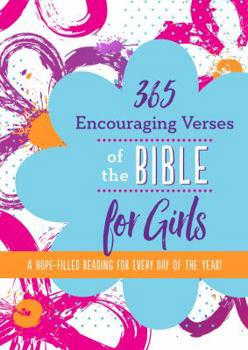 Paperback 365 Encouraging Verses of the Bible for Girls Book