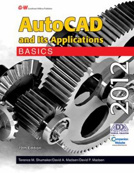 Hardcover AutoCAD and Its Applications Basics 2012 Book