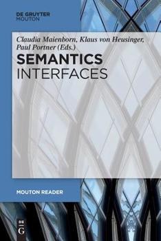 Perfect Paperback Semantics - Interfaces (Mouton Reader) Book