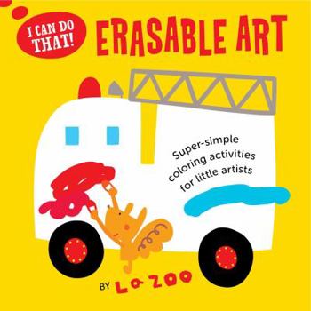 Paperback I Can Do That: Erasable Art: An At-Home Super Simple Scribbles and Squiggles Workbook Book