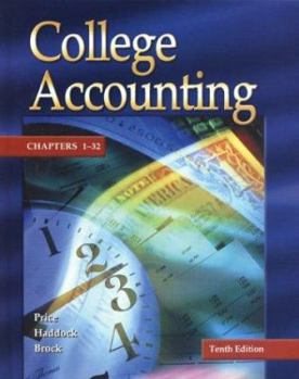 Hardcover College Accounting Student Edition Chapters 1-32 Book